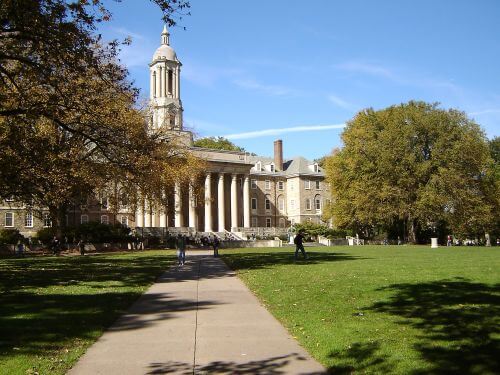 classic-college-campus-scene Classic College Campus Scene
